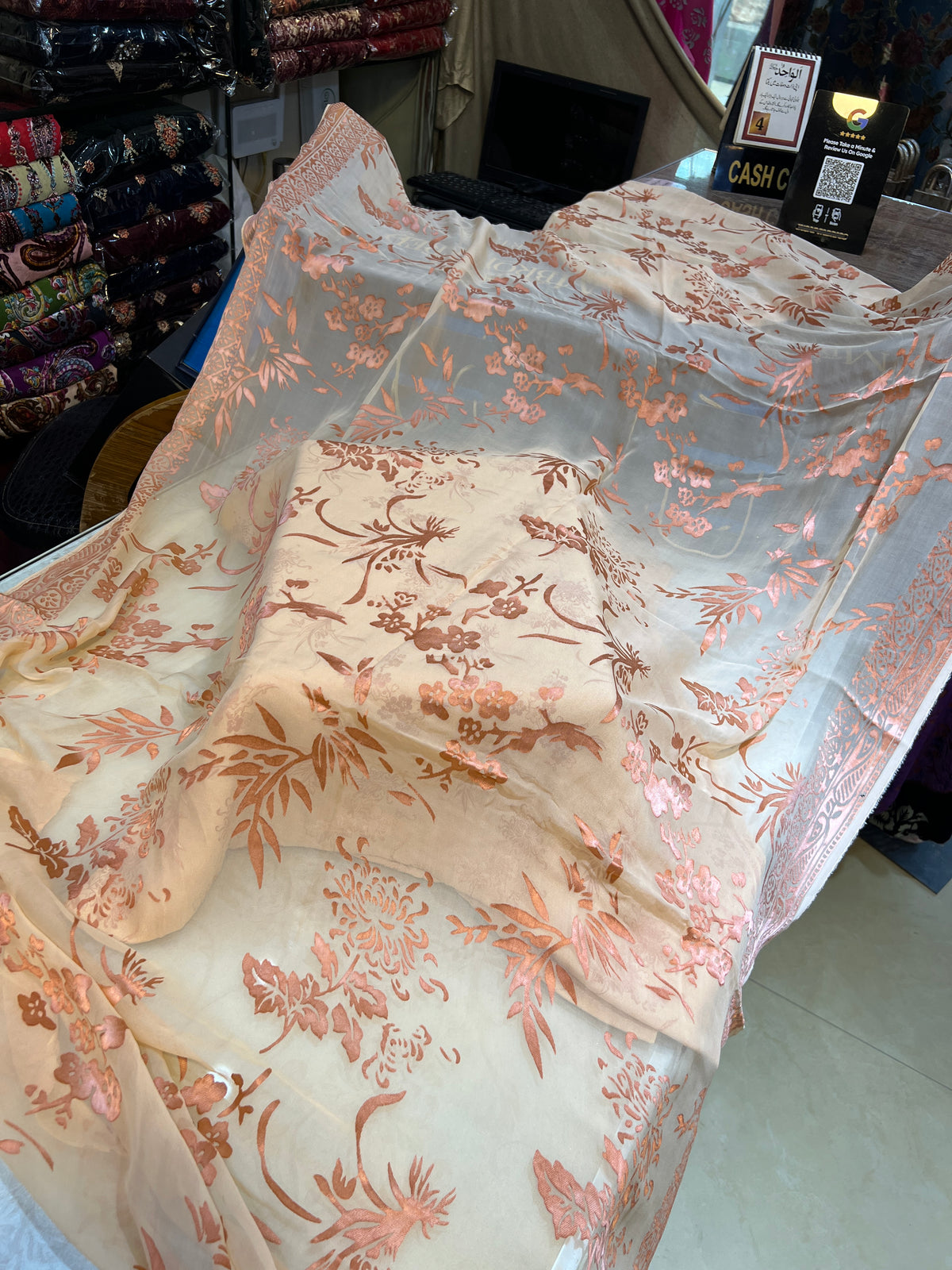Elegant 3-Piece Pure Silk Suit | Barosha Dupatta & Plain Trouser