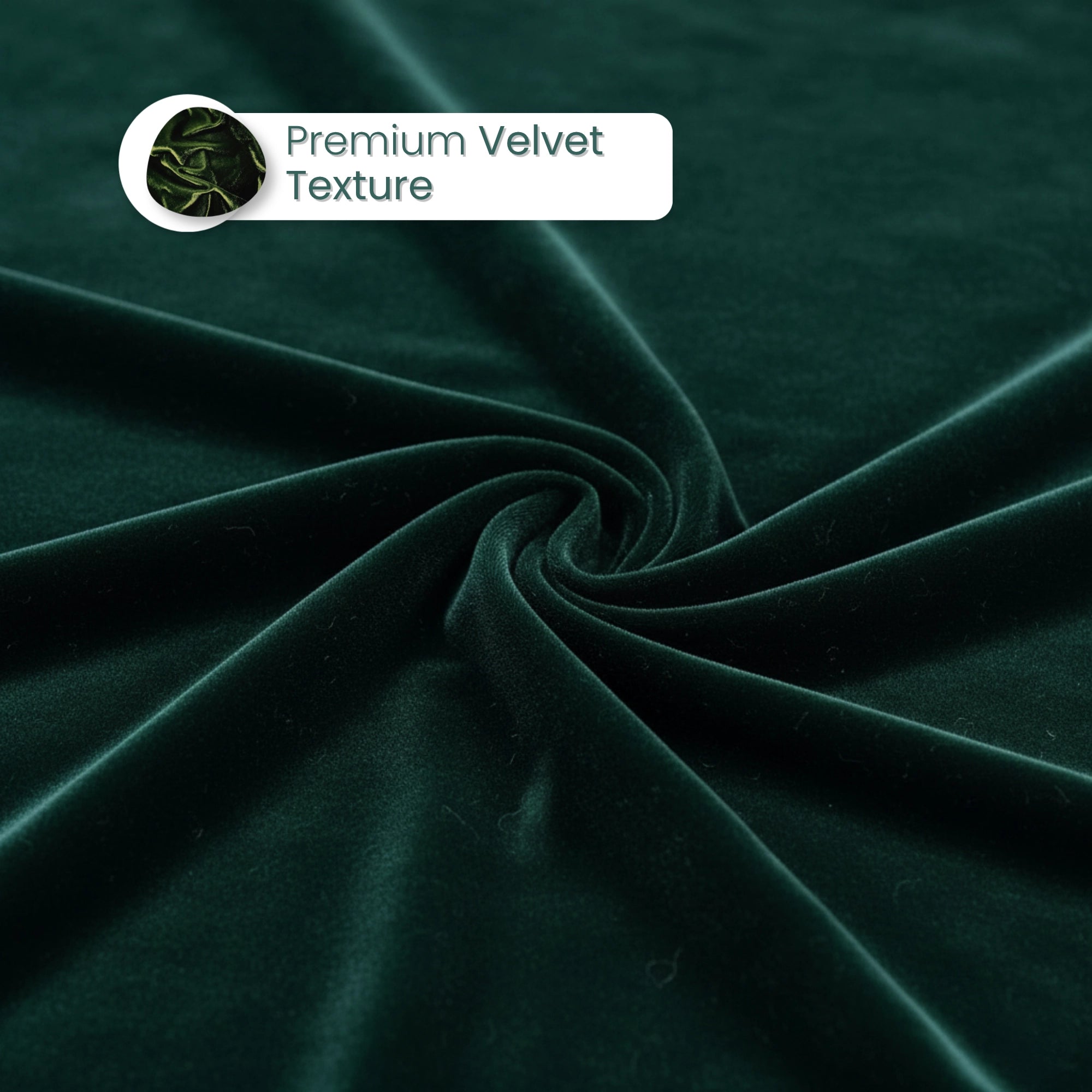 Dark Green Velvet Unstitched Suit 3 Piece Premium