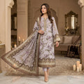 Nooré Lilac Barosha Silk 3 Piece Unstitched Suit