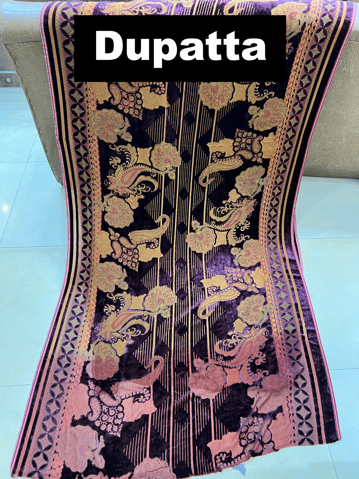Premium 3-Piece Unstitched Palachi Suit with Silk Trouser