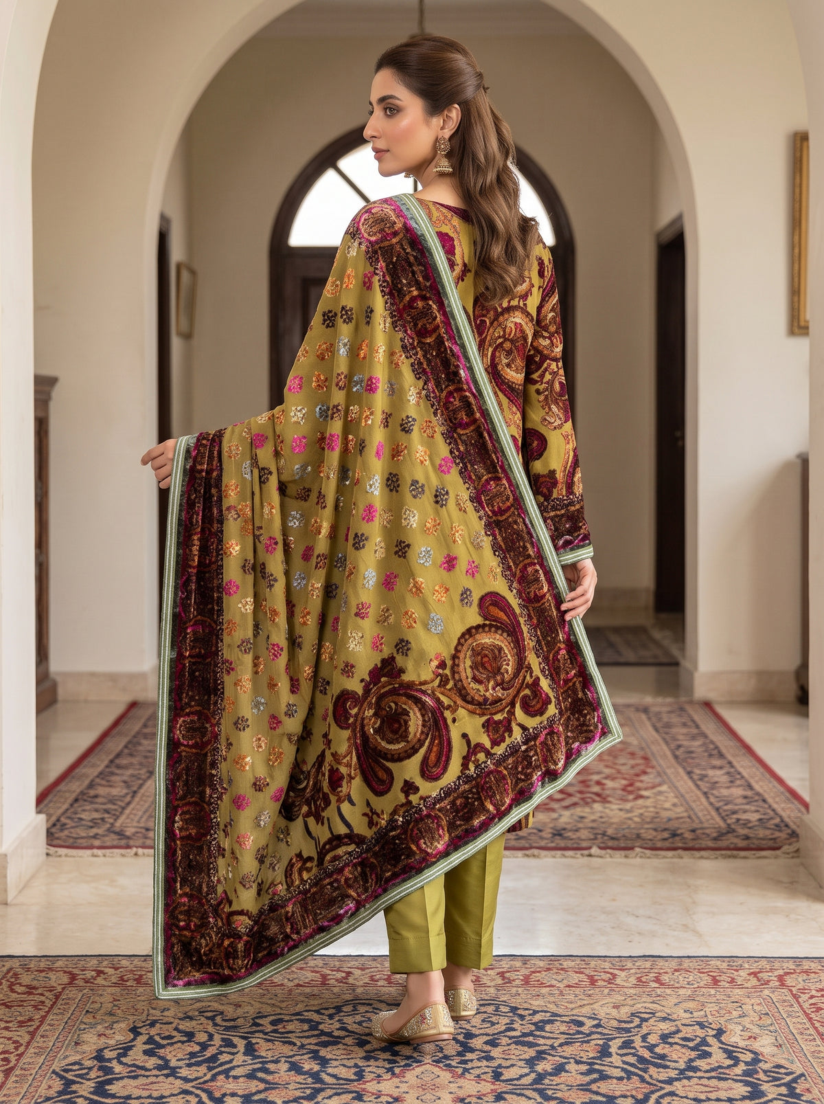 Elegant Winter Palachi 3-Piece Unstitched Collection