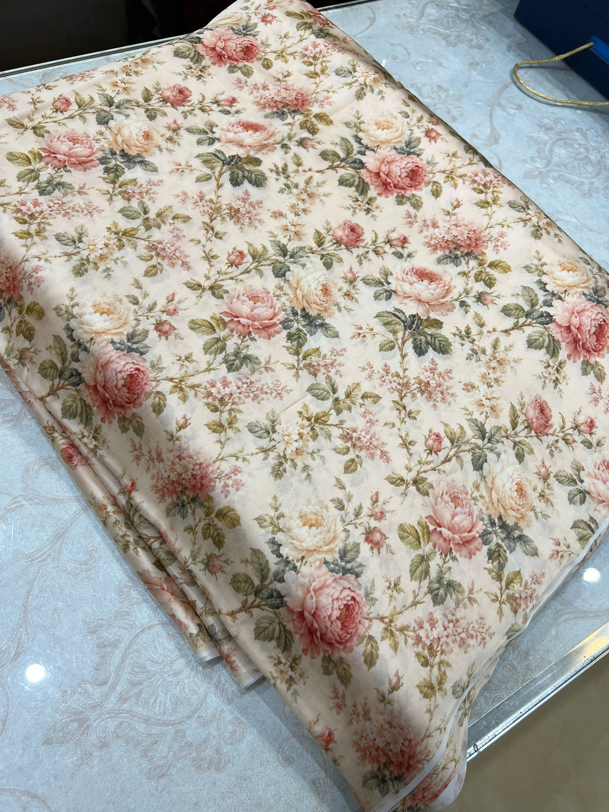 Luxury 3 Piece Unstitched Silk Attire