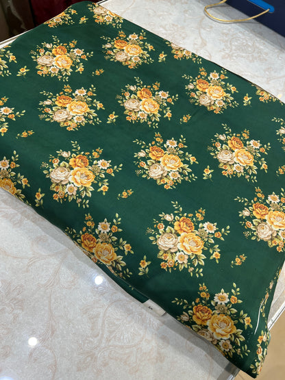 Unstitched Three-Piece Shamoz Silk Wear