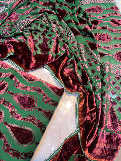 Exquisite Palachi Unstitched Suit with Silk Trouser